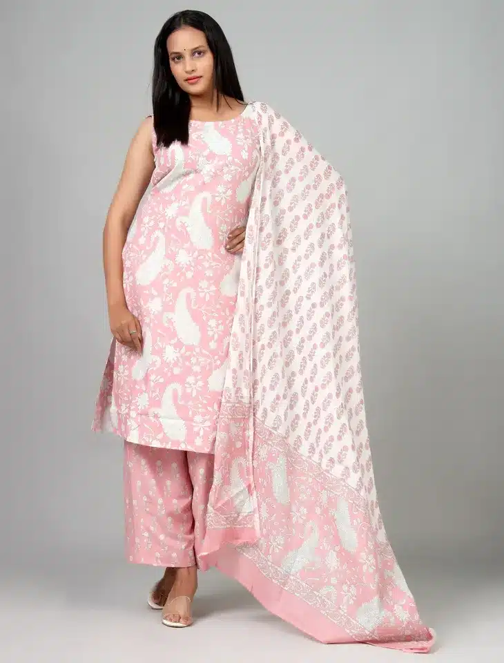 Blush Paisley Grace Kurta Set - Product Details